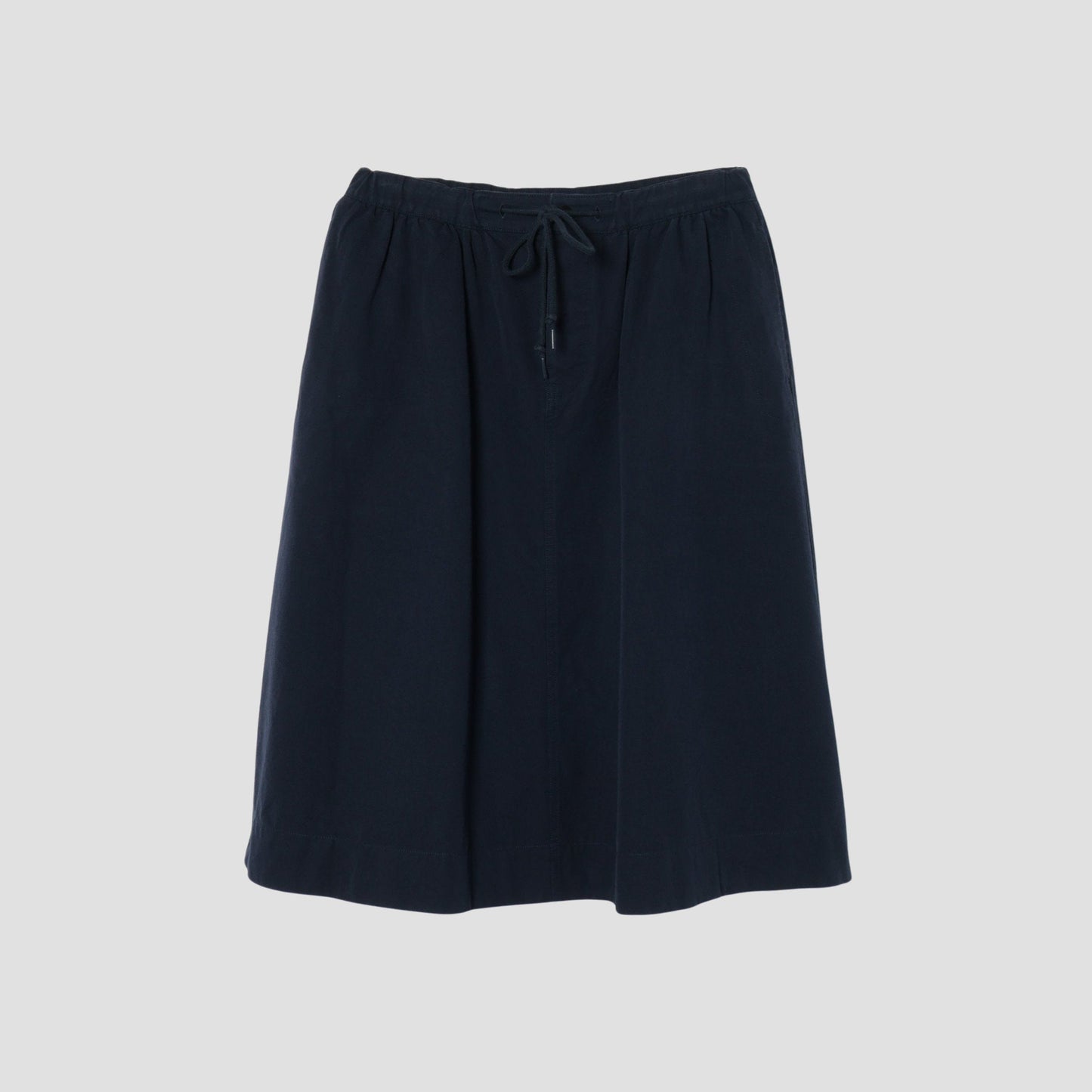 COTTON WOOL CANVAS SKIRT