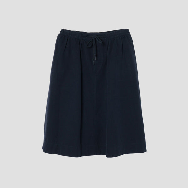 COTTON WOOL CANVAS SKIRT