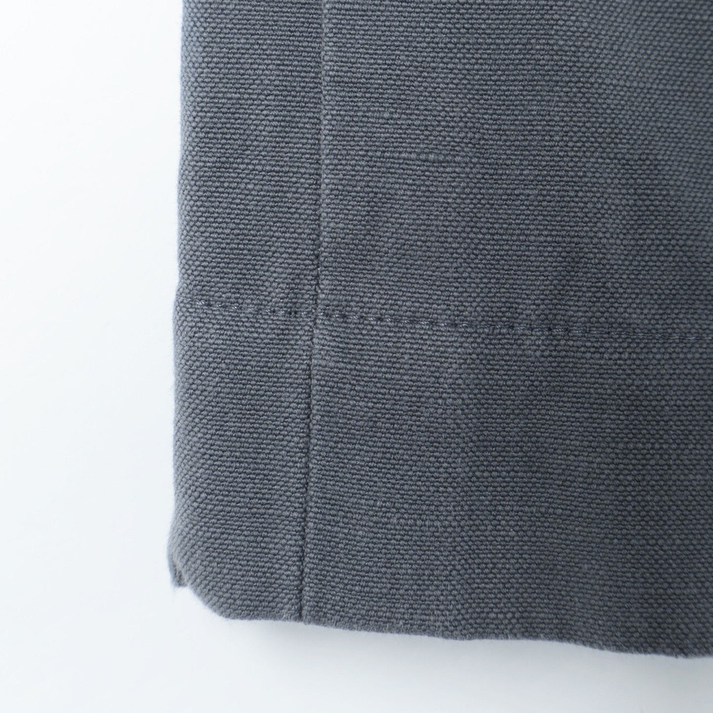 COTTON LINEN CANVAS TROUSERS