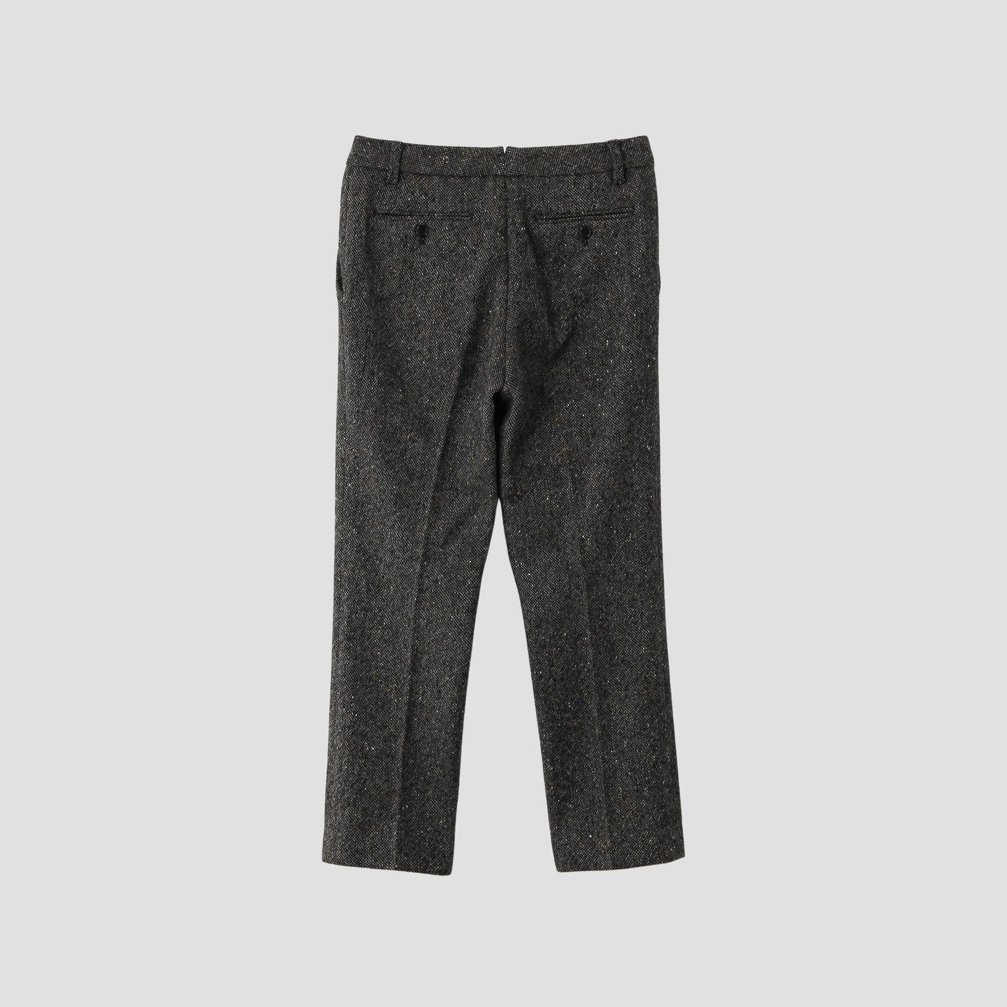 WOOL TWEED TROUSERS