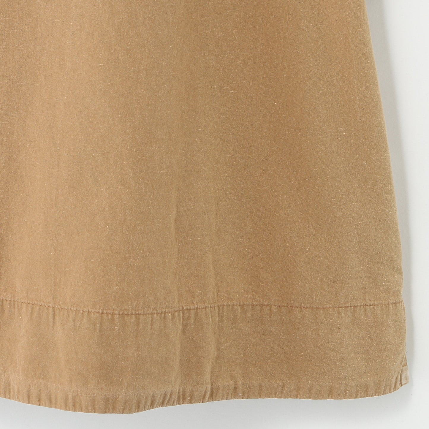 SANDED COTTON LINEN SHIRT