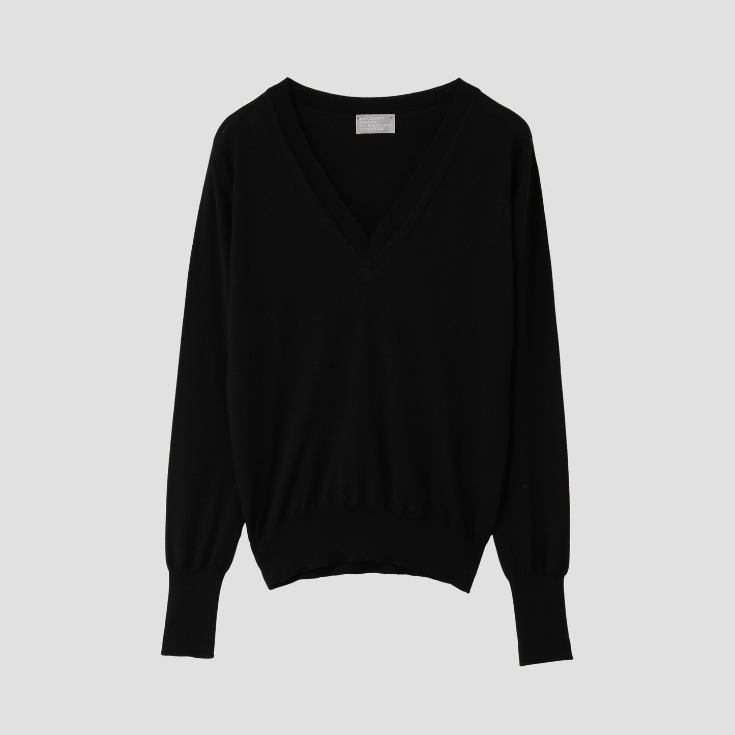 RELAXED V NECK JUMPER KNIT