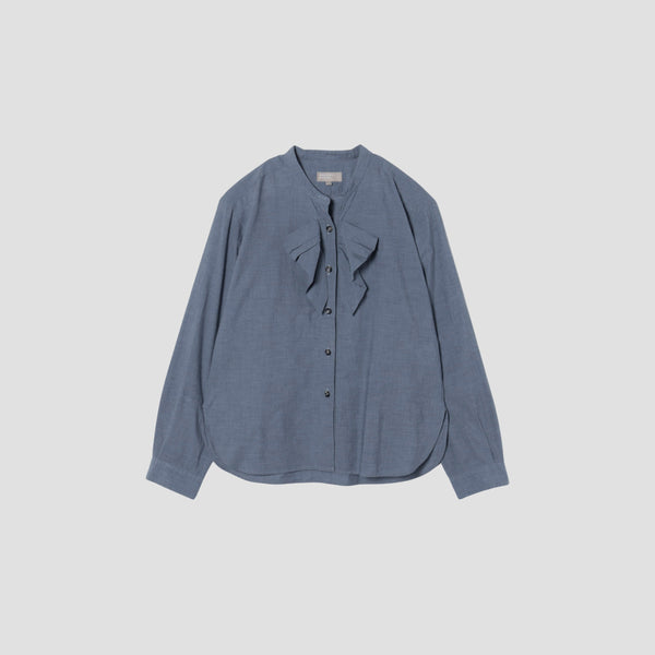 FINE COTTON CHAMBRAY SHIRT