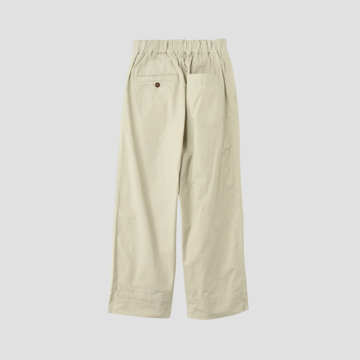 ORGANIC LIGHT COTTON TWILL TROUSERS