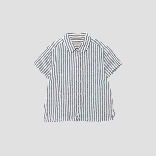 BLACK&WHITE SHIRTING LINEN