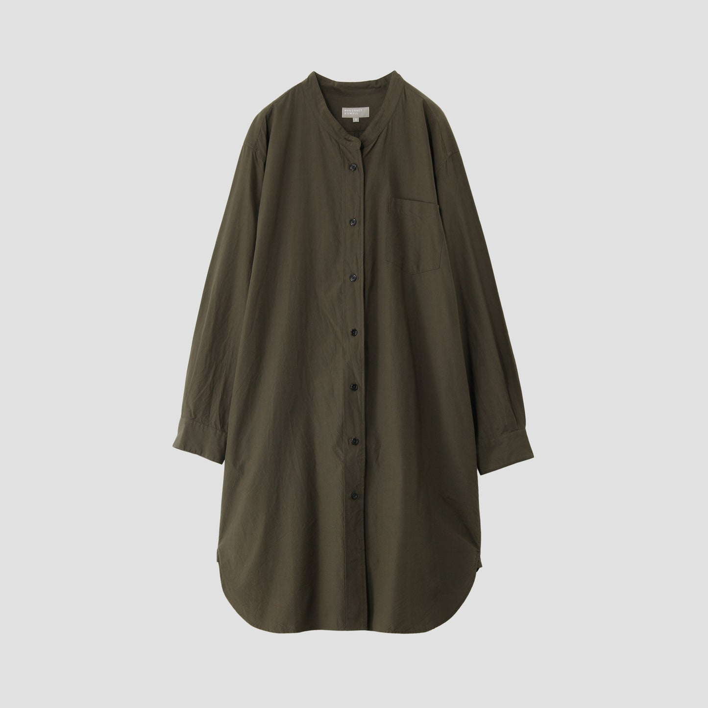 COTTON SILK POPLIN DRESS