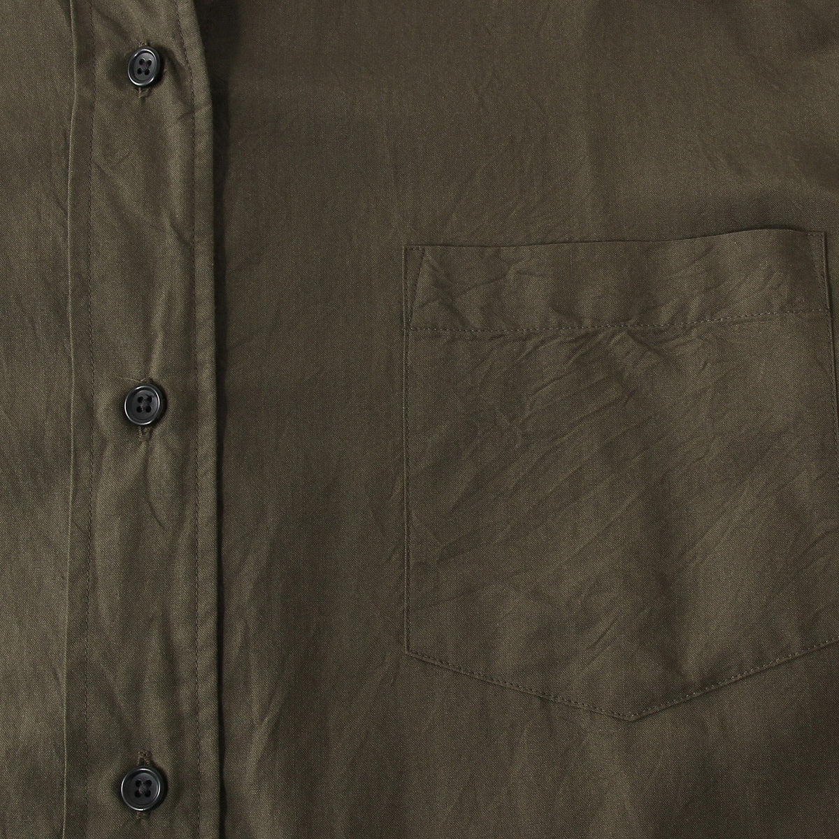 COTTON SILK POPLIN DRESS