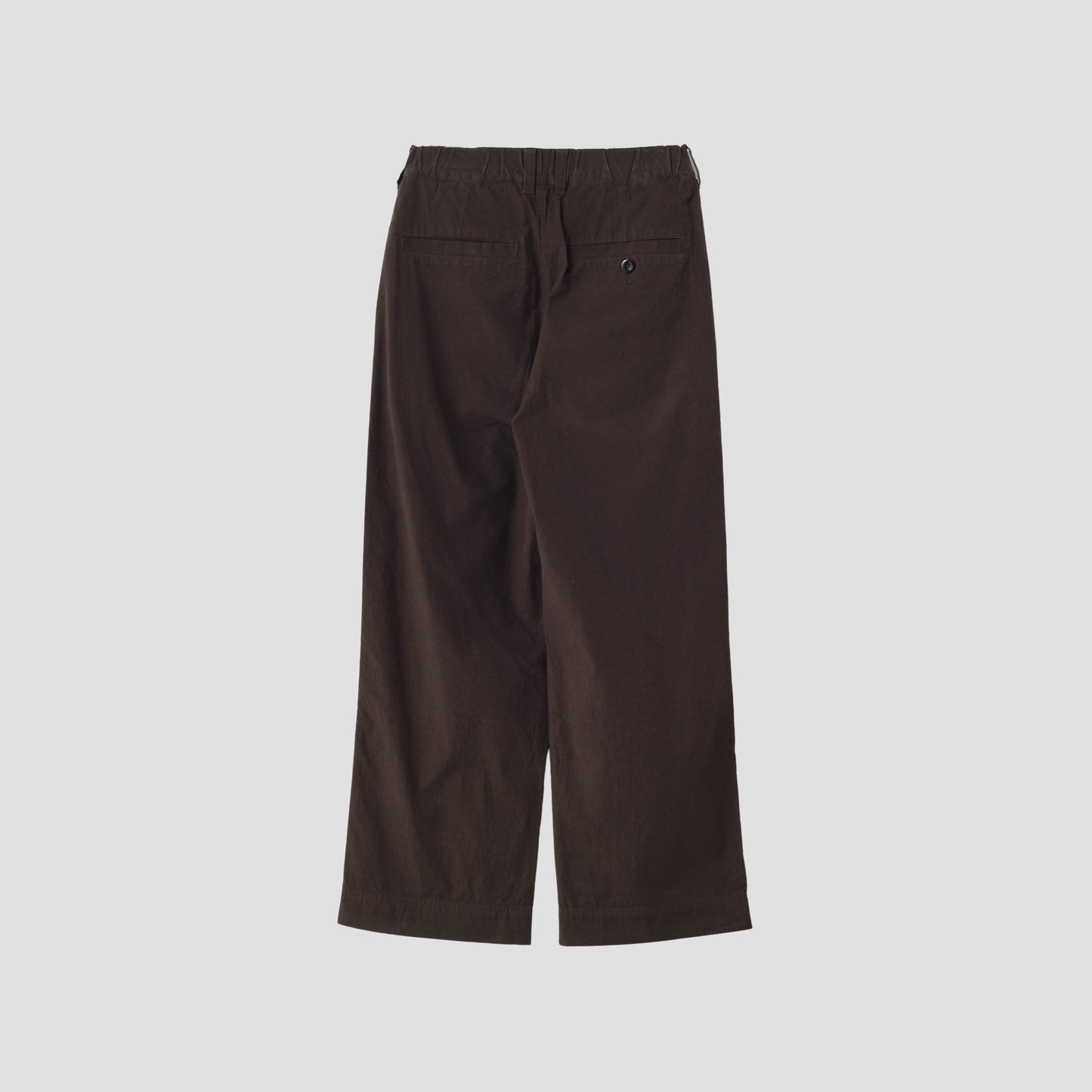 OVERDYE MELANGE COTTON LINEN TROUSERS