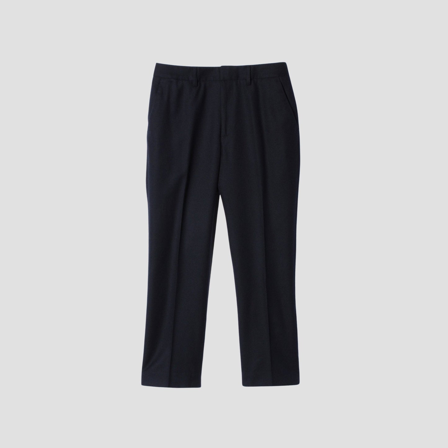 FINE WOOL FLANNEL TROUSERS
