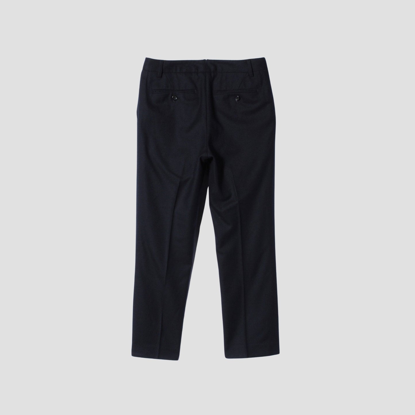 FINE WOOL FLANNEL TROUSERS