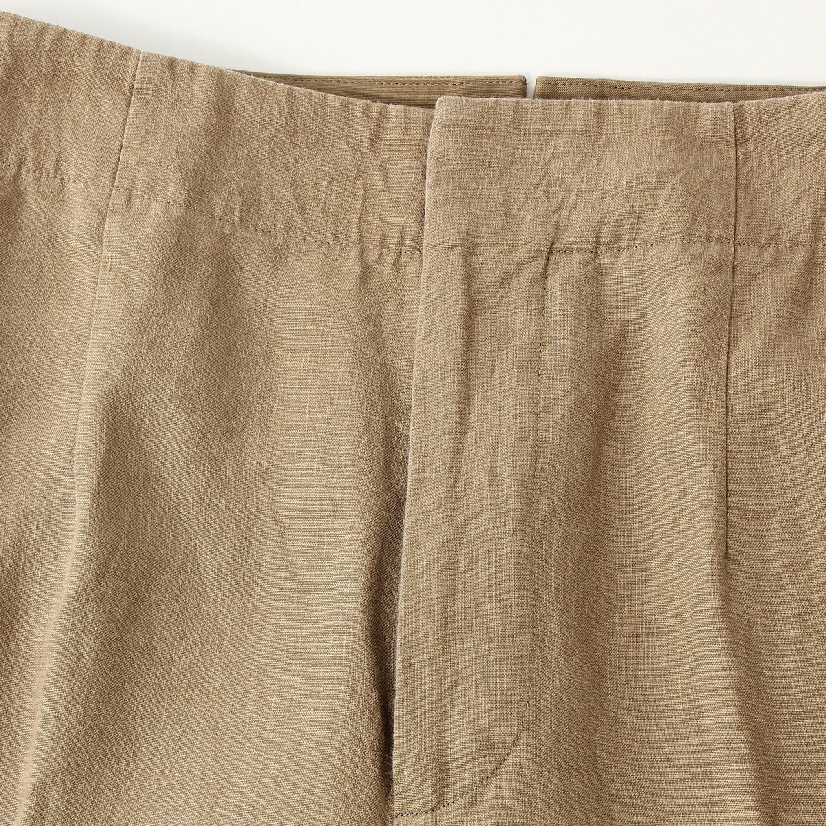 PLAIN LINEN TROUSERS
