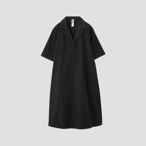 SUPERFINE COTTON TWILL DRESS