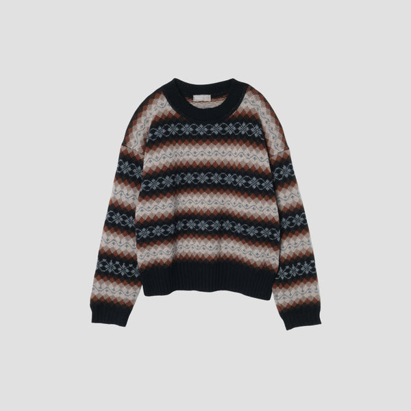 GRAPHIC FAIRISLE KNIT