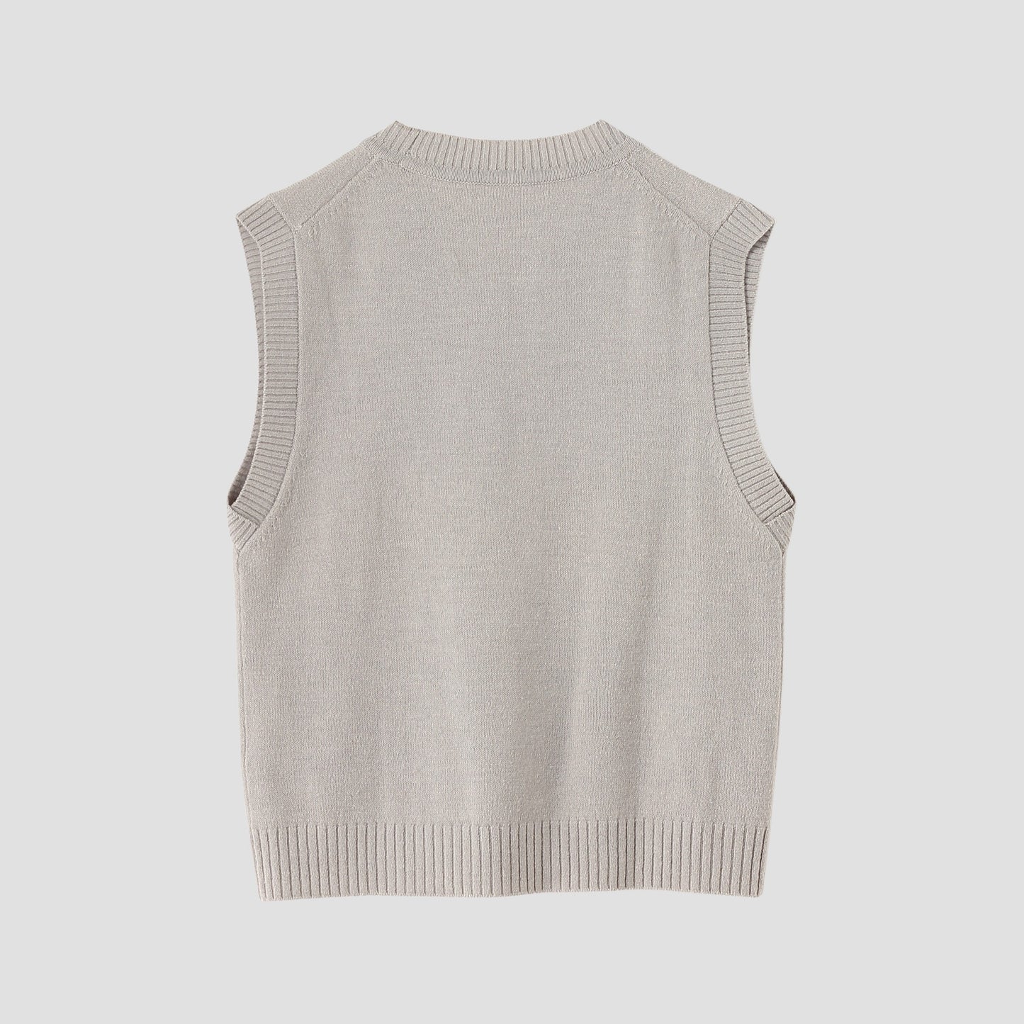 FADED COTTON WOOL KNIT