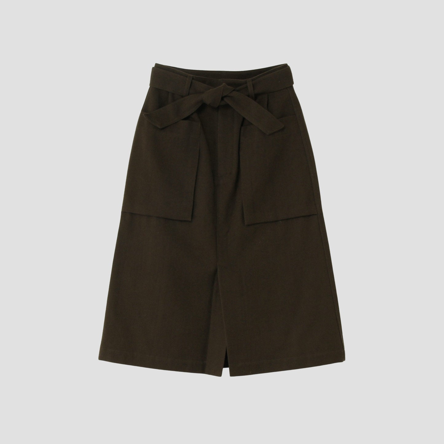 WOOL COTTON DRILL SKIRT