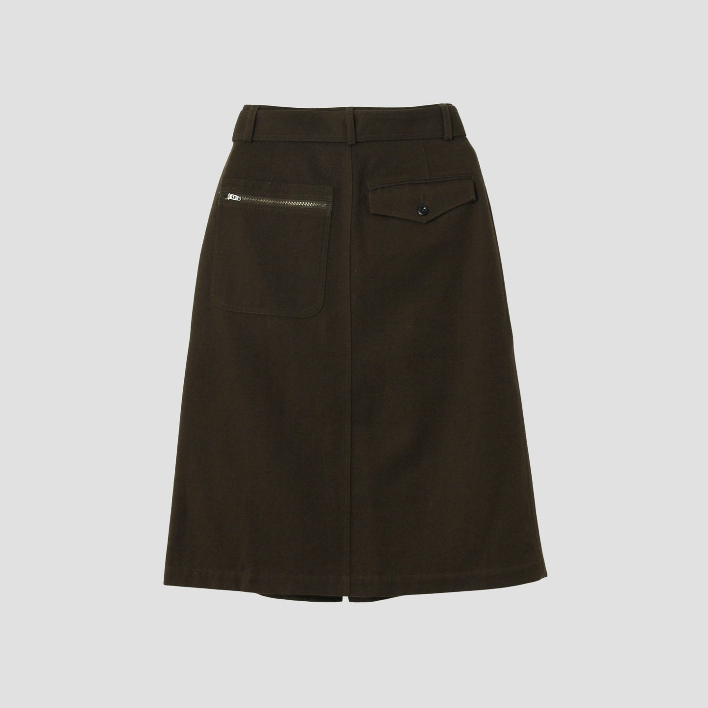WOOL COTTON DRILL SKIRT