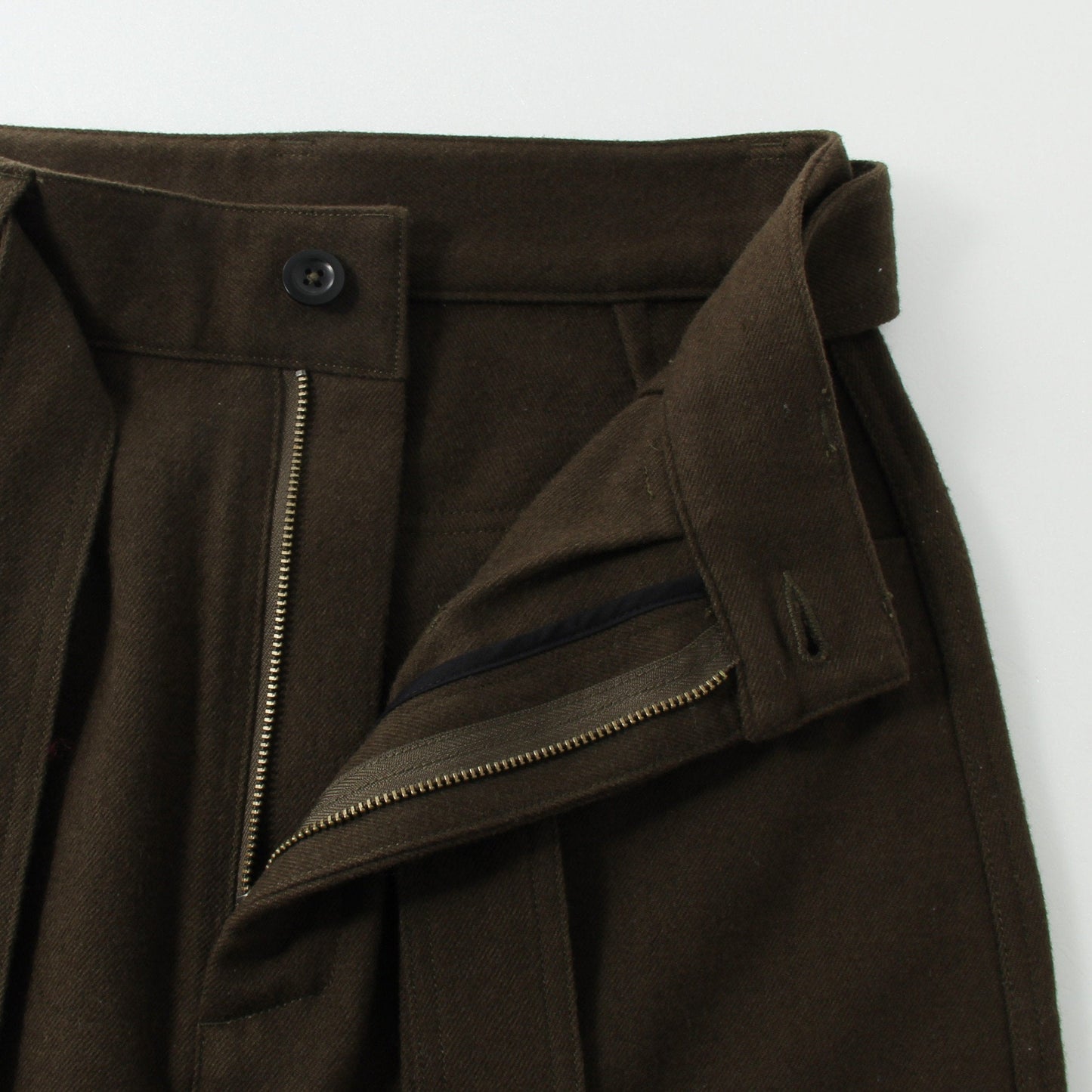 WOOL COTTON DRILL SKIRT