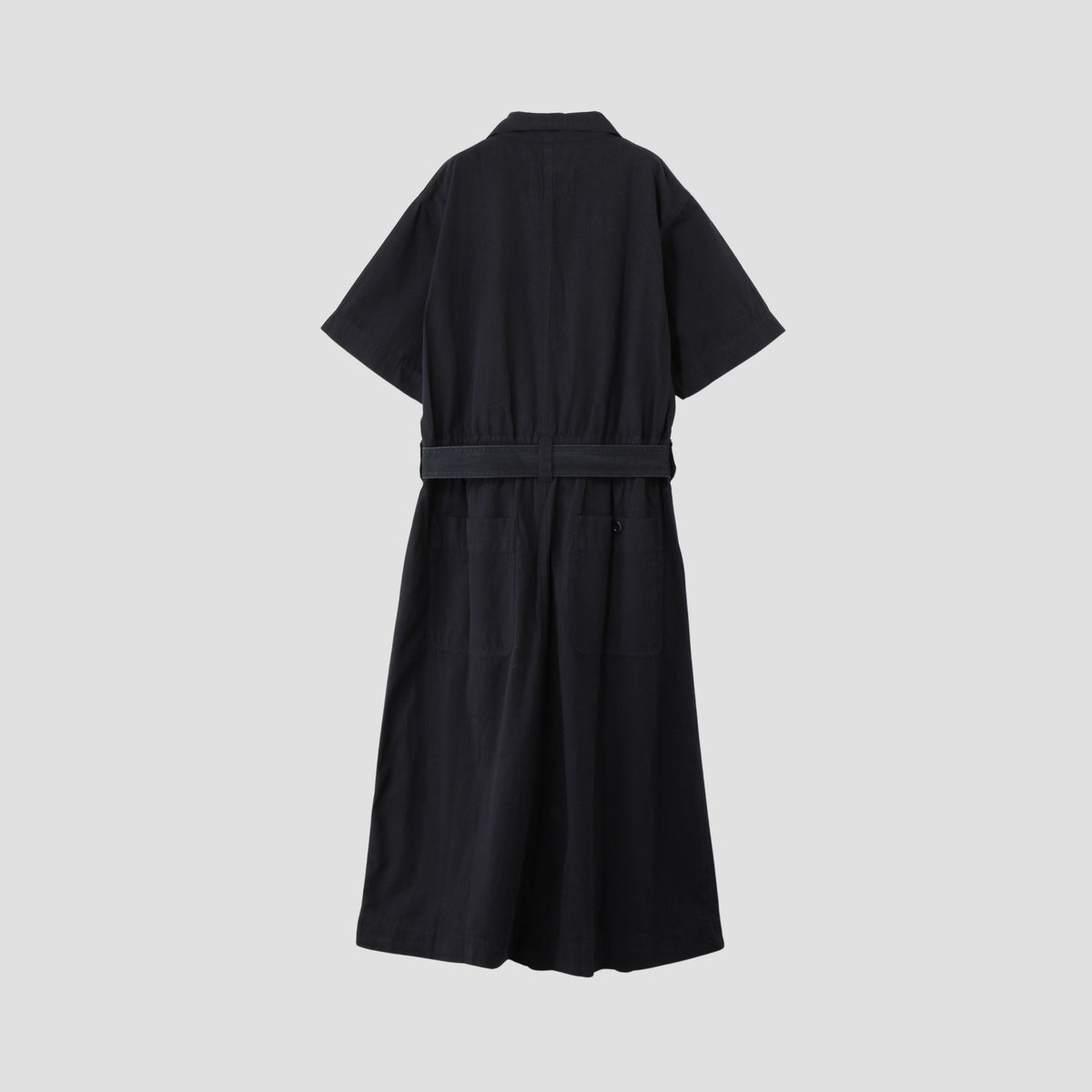 COTTON LINEN SHIRTING DRESS