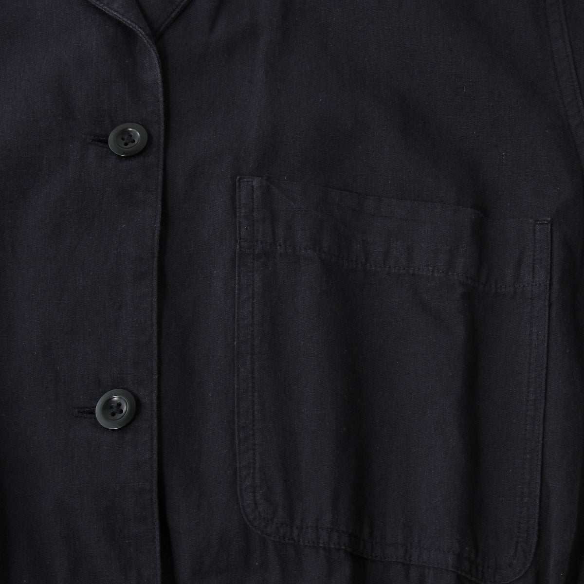 COTTON LINEN SHIRTING DRESS