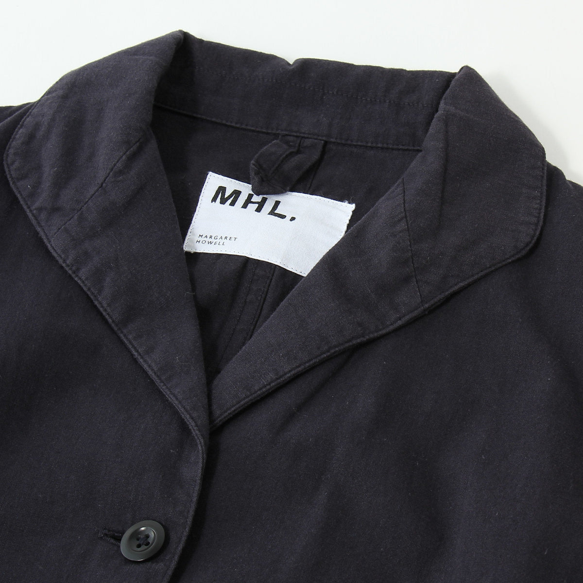COTTON LINEN SHIRTING DRESS