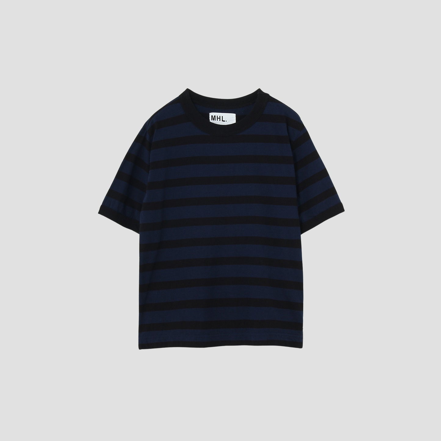 COTTON LINEN STRIPE JERSEY