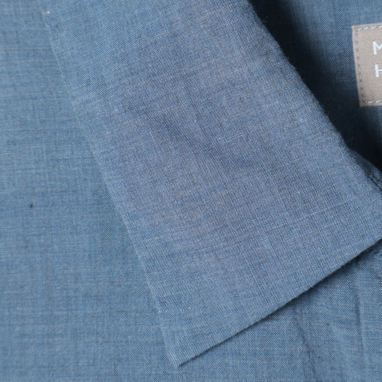 FINE COTTON CHAMBRAY SHIRT