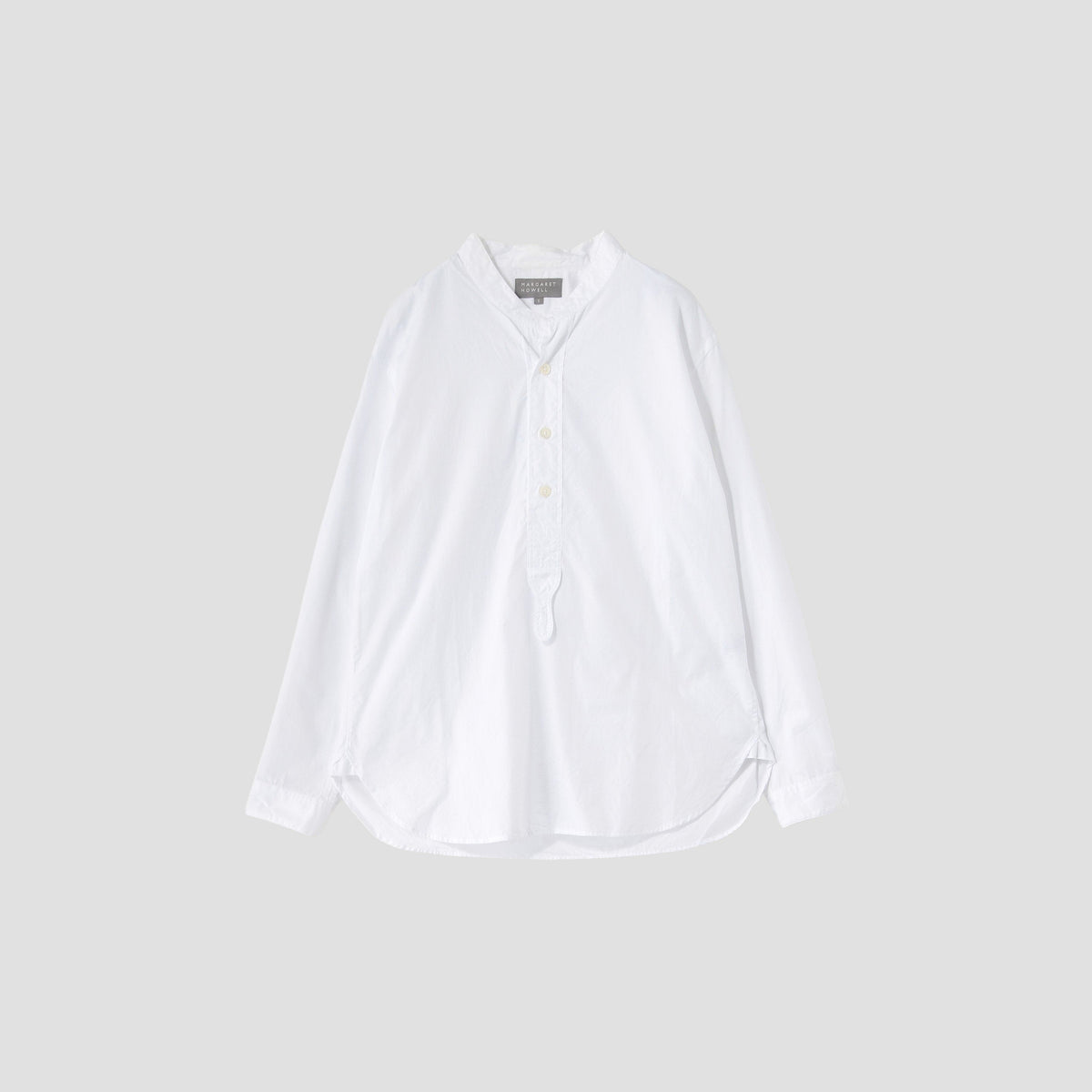 PLAIN COTTON POPLIN SHIRT