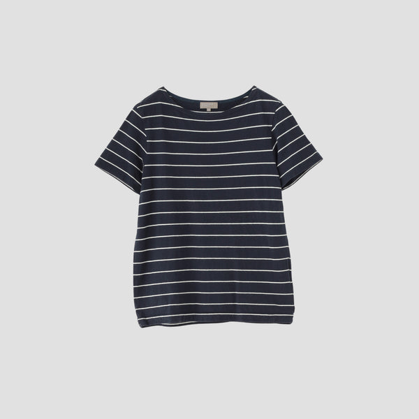 COTTON LINEN SZ STRIPE JERSEY