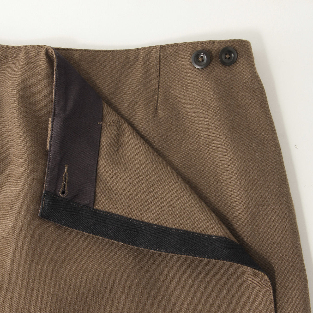COTTON WOOL DRILL SKIRT
