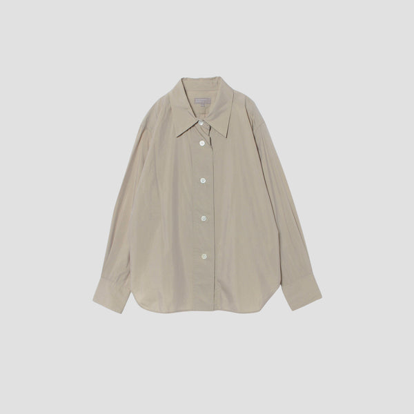 WASHED COTTON SILK SHIRT