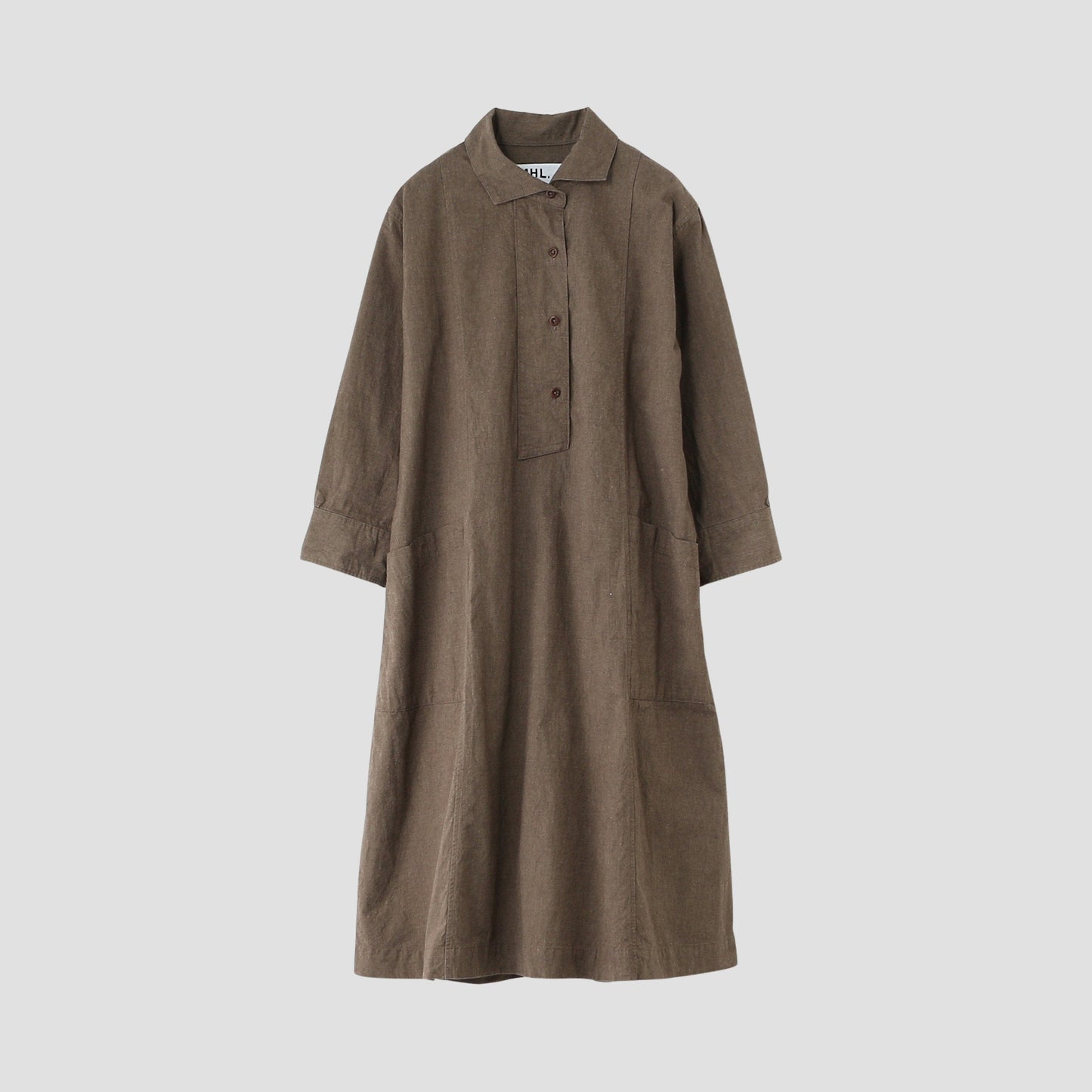 DENSE COTTON END ON END DRESS