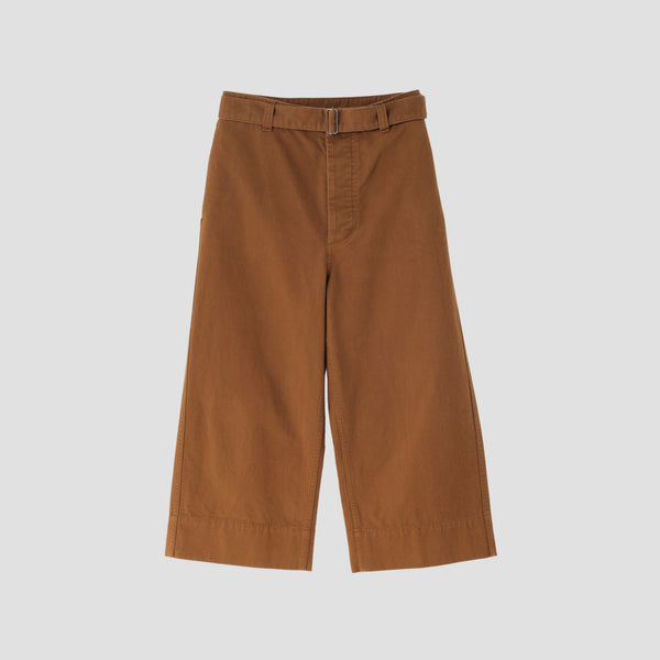WASHED COTTON DRILL TROUSERS