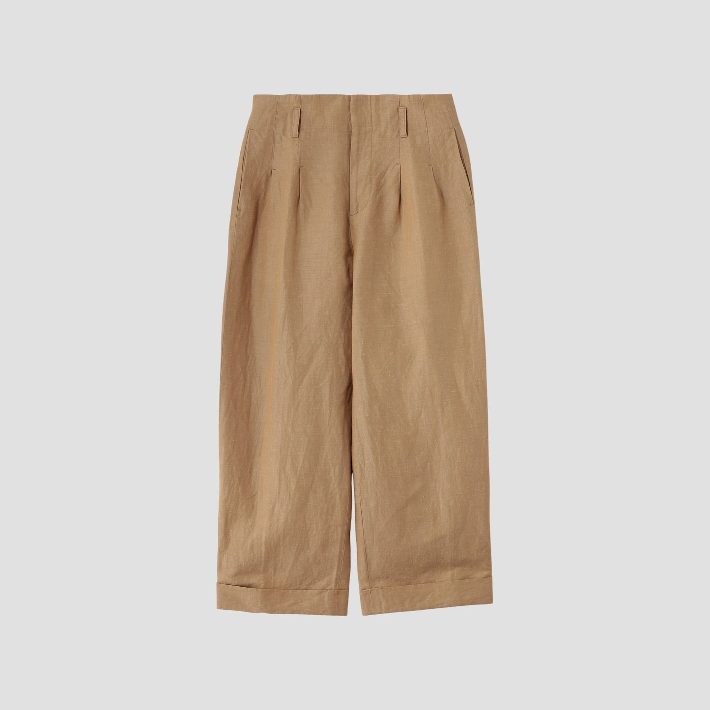 LINEN COTTON TROUSERS