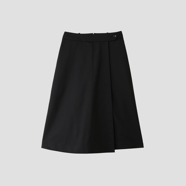 FINE WOOL POPLIN TROUSERS