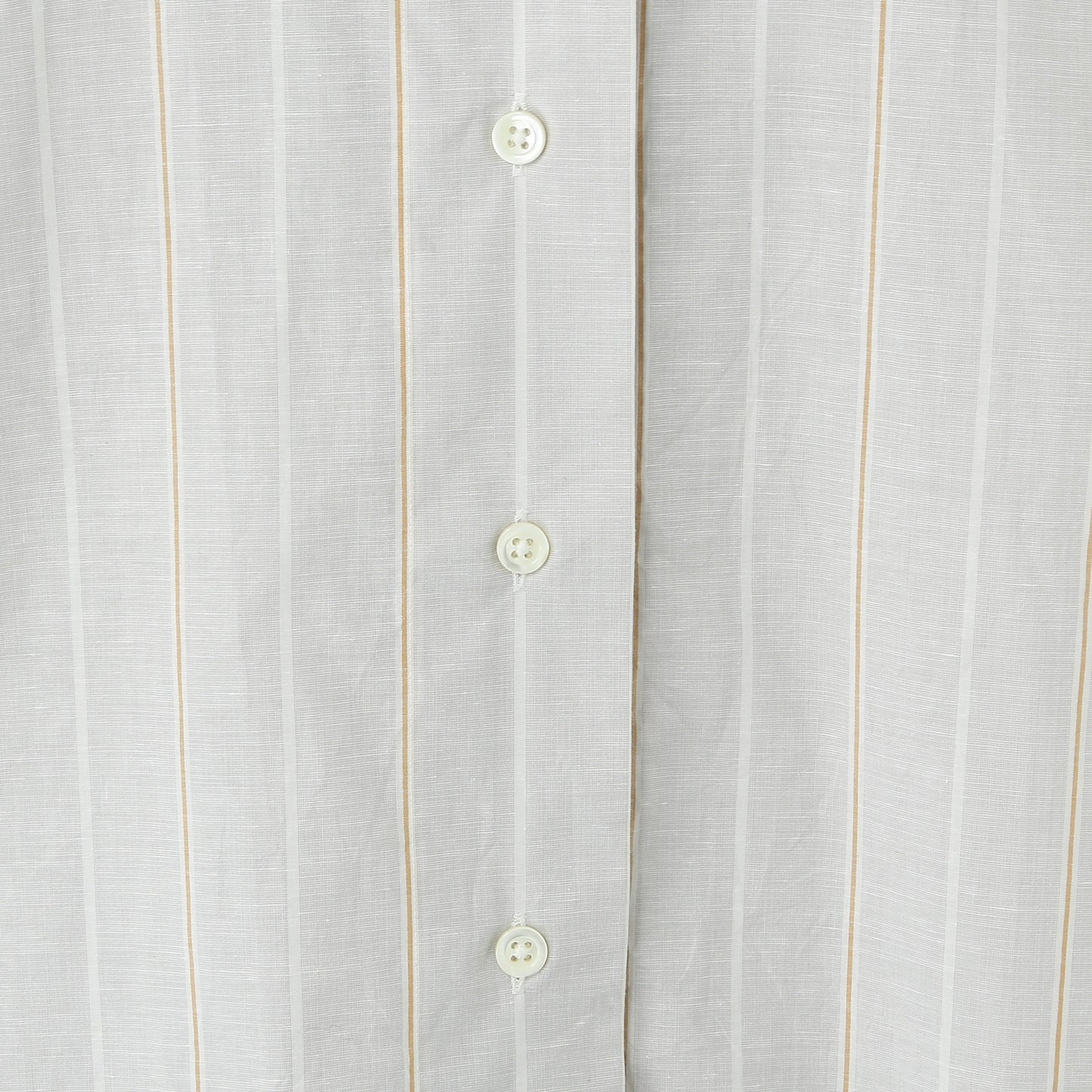 WIDE PJ STRIPE COTTON LINEN SHIRT