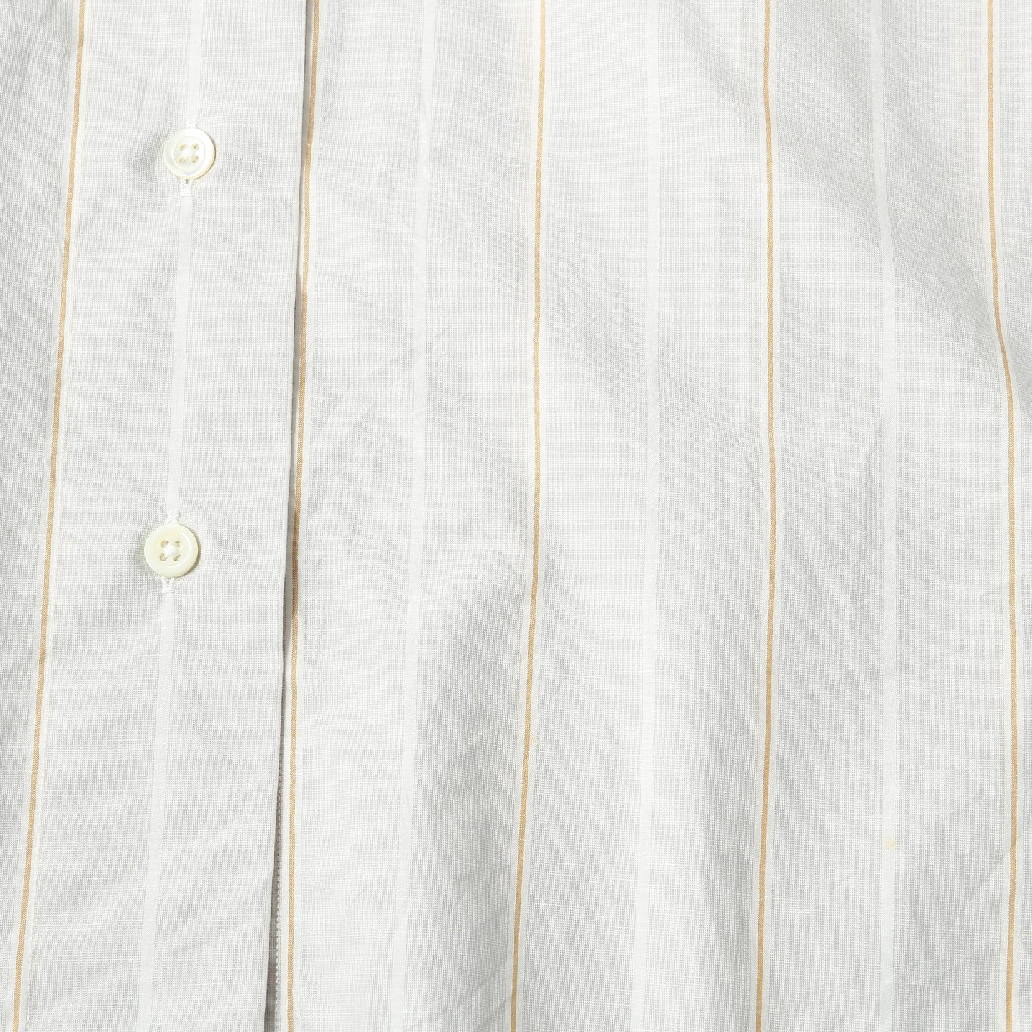 WIDE PJ STRIPE COTTON LINEN SHIRT