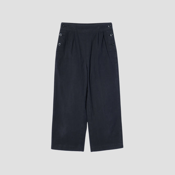 DENSE COTTON POPLIN TROUSERS