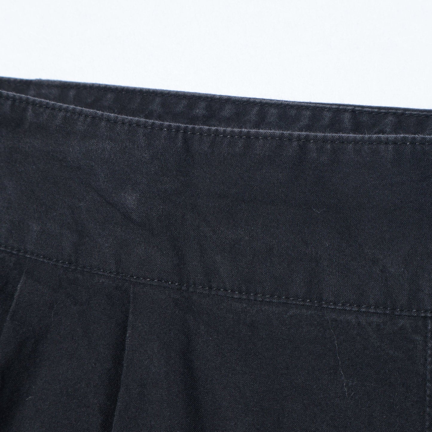 DENSE COTTON POPLIN TROUSERS