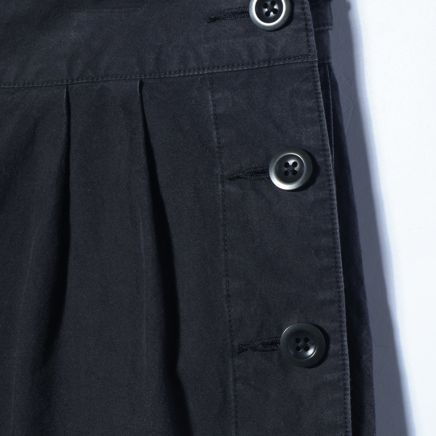 DENSE COTTON POPLIN TROUSERS