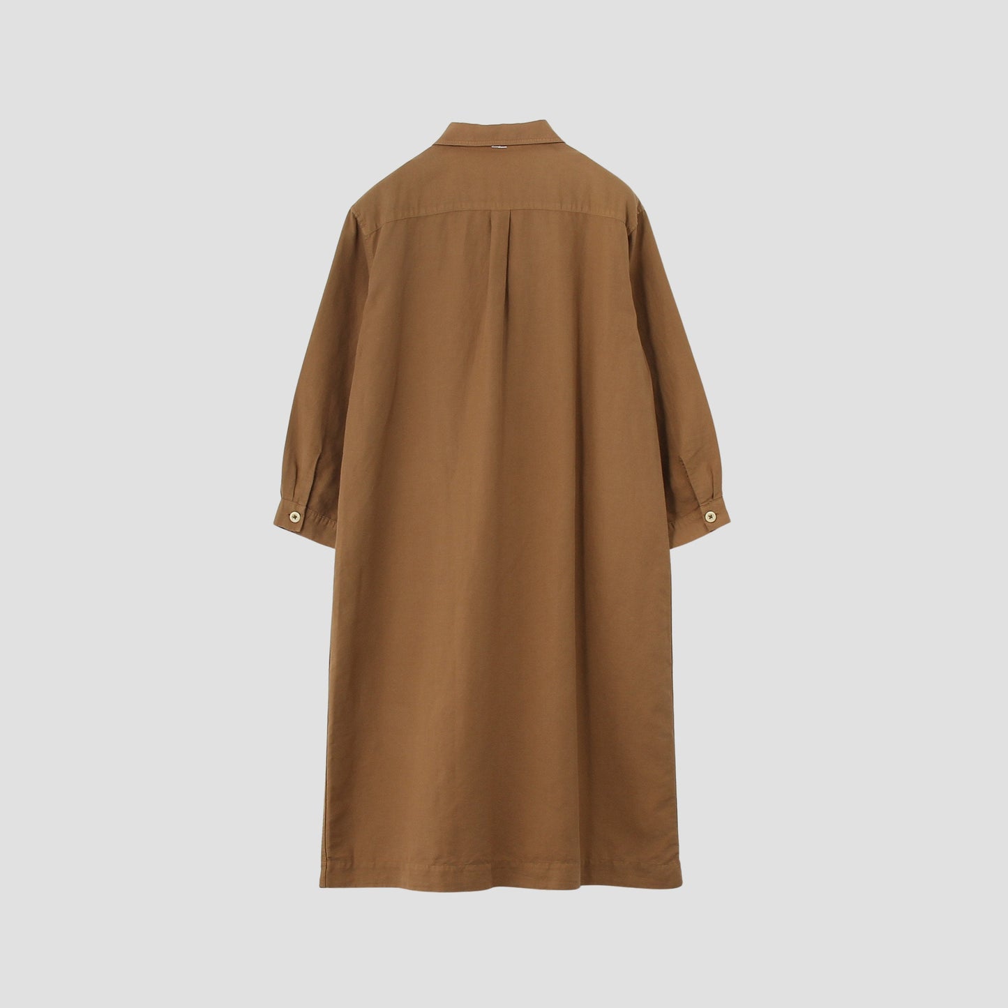 DRY COTTON LINEN TWILL DRESS