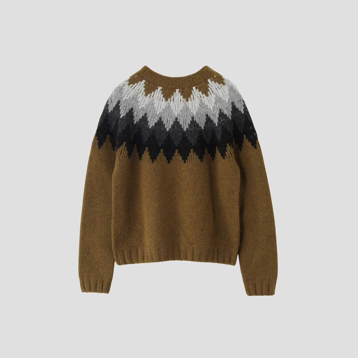 DIAMOND FAIRISLE JUMPER KNIT