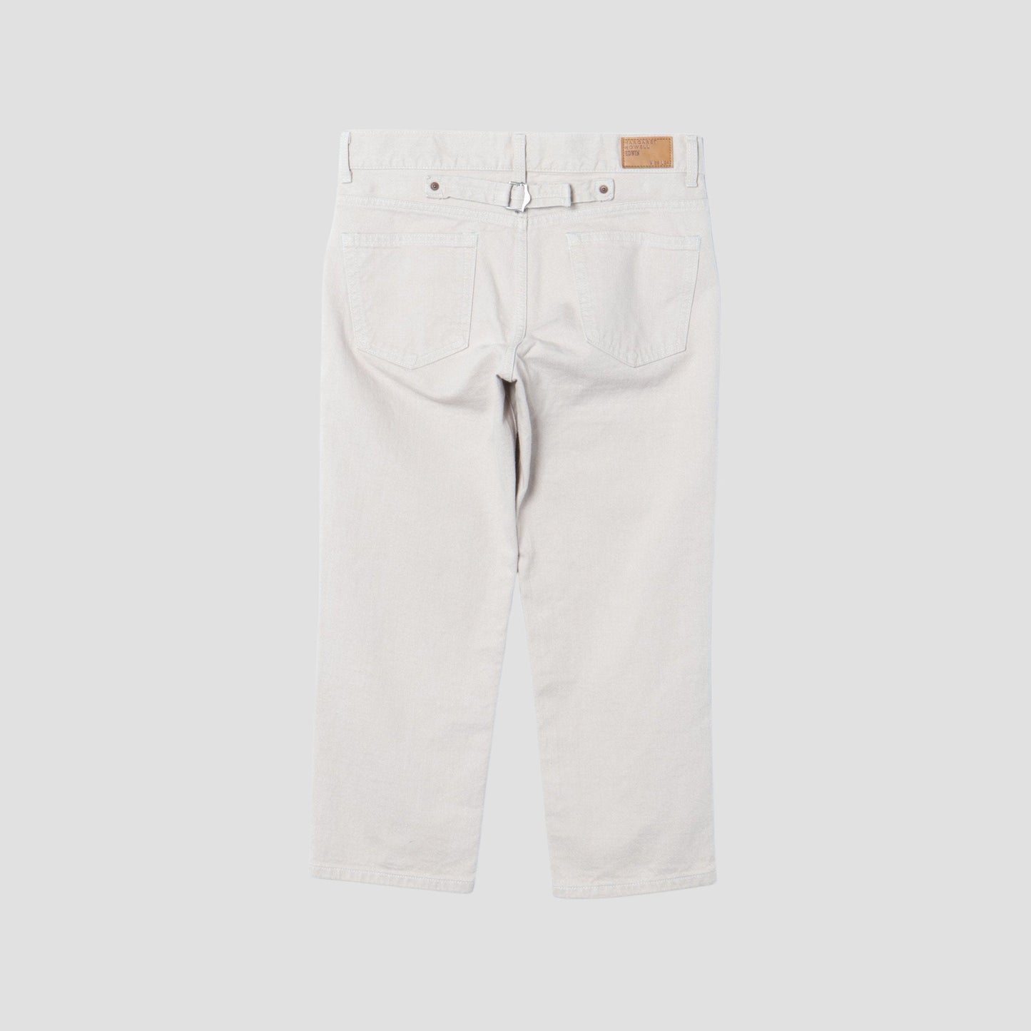ASH WHITE DENIM TROUSERS