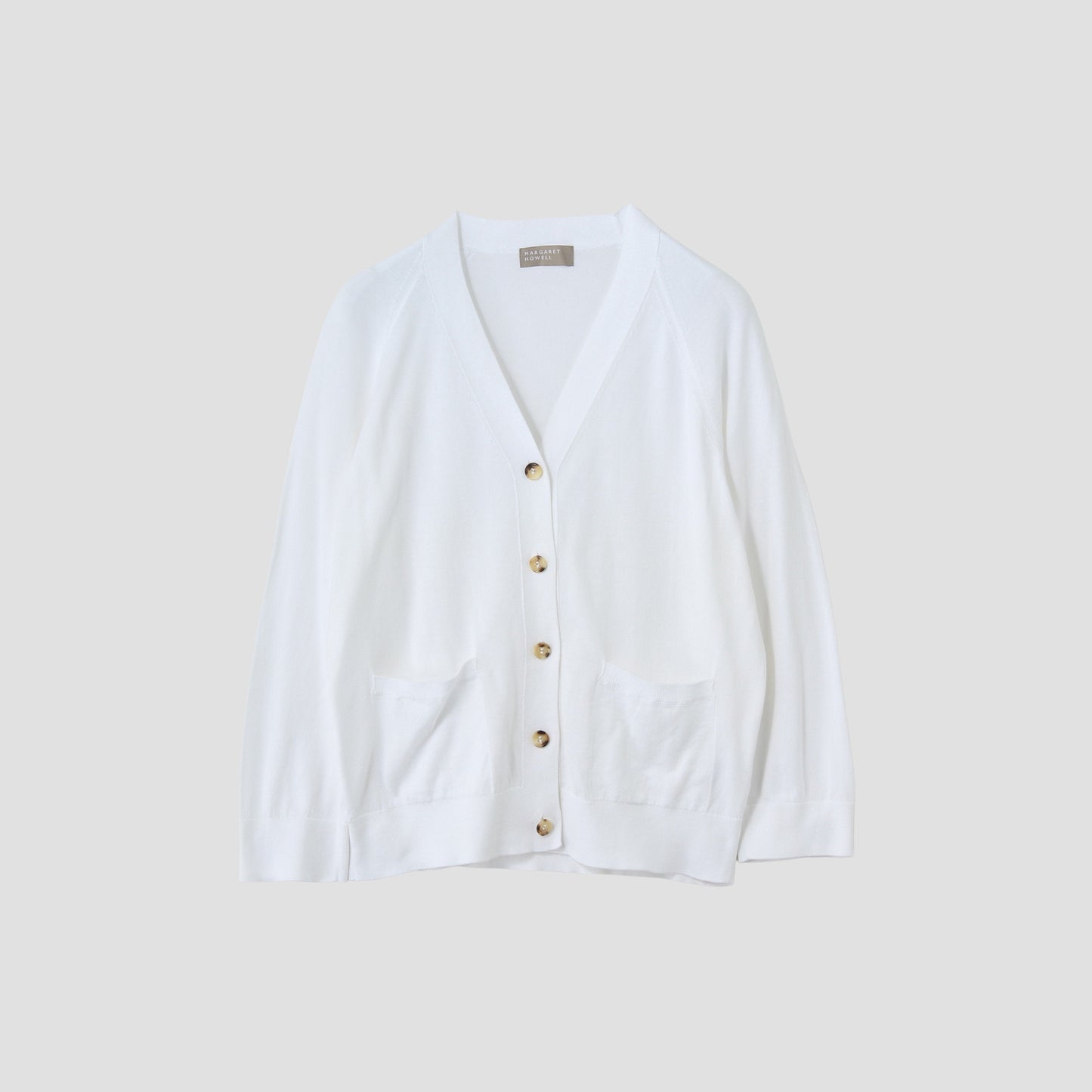 SUPERFINE COTTON CARDIGAN KNIT