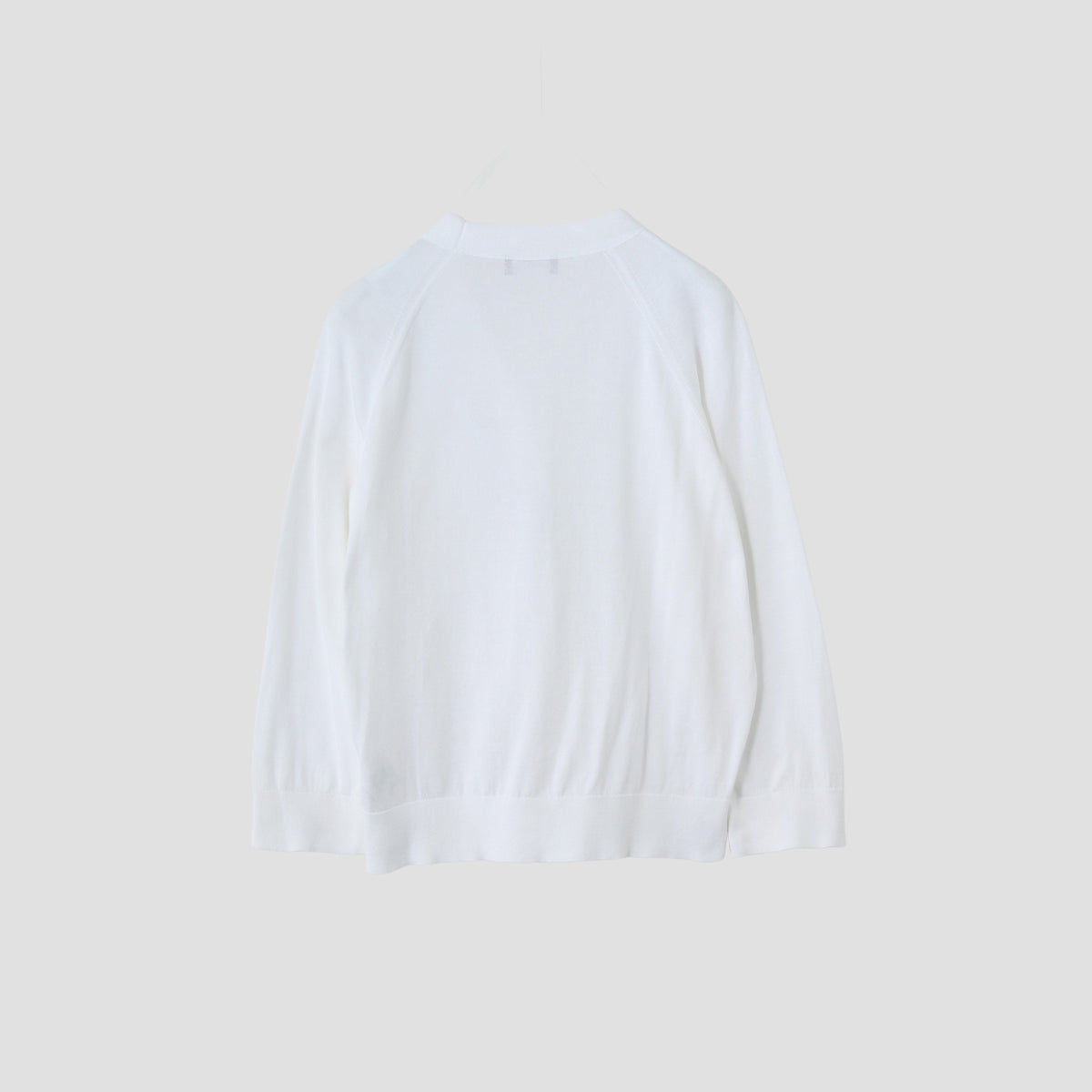 SUPERFINE COTTON CARDIGAN KNIT