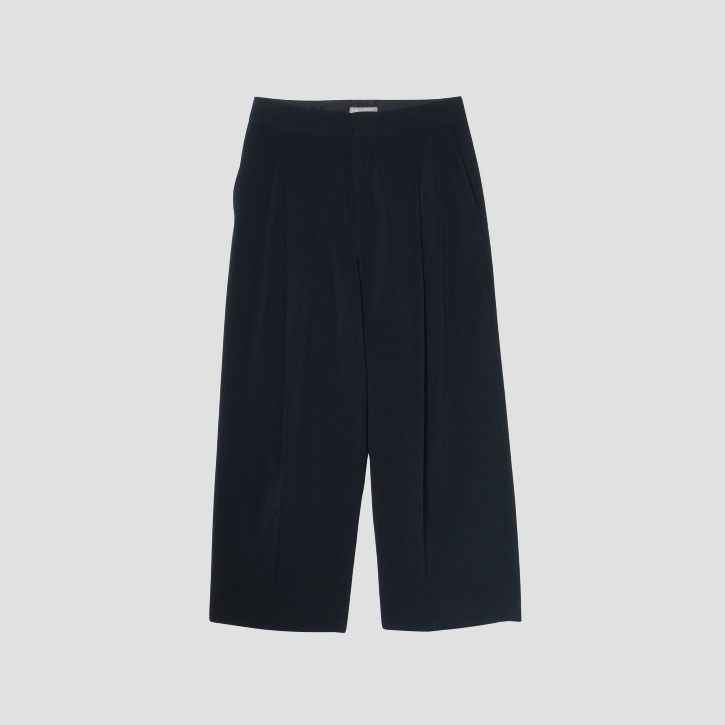 WOOL COTTON LINEN BARATHEA TROUSERS