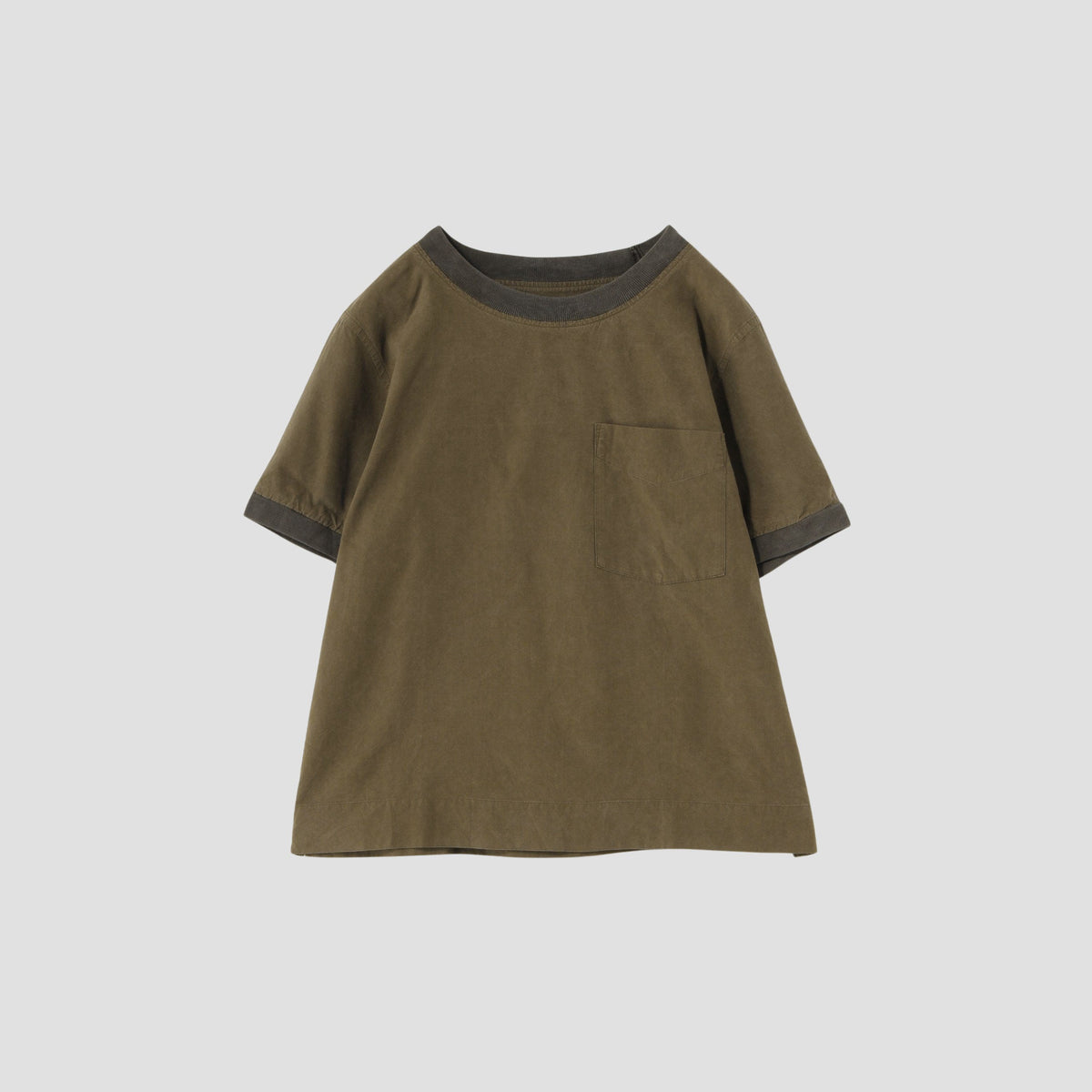 SILK COTTON POPLIN SHIRT