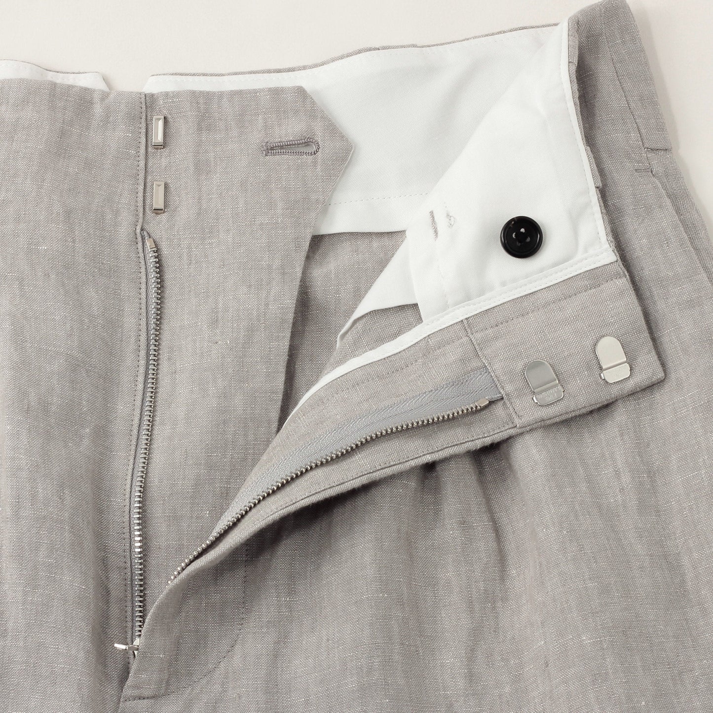 YARN DYED LINEN TROUSERS