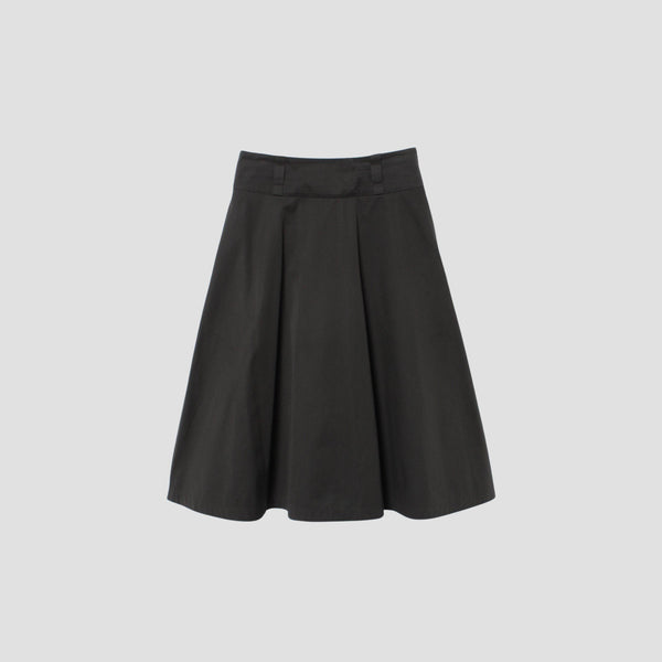 DENSE FINE COTTON TWILL SKIRT