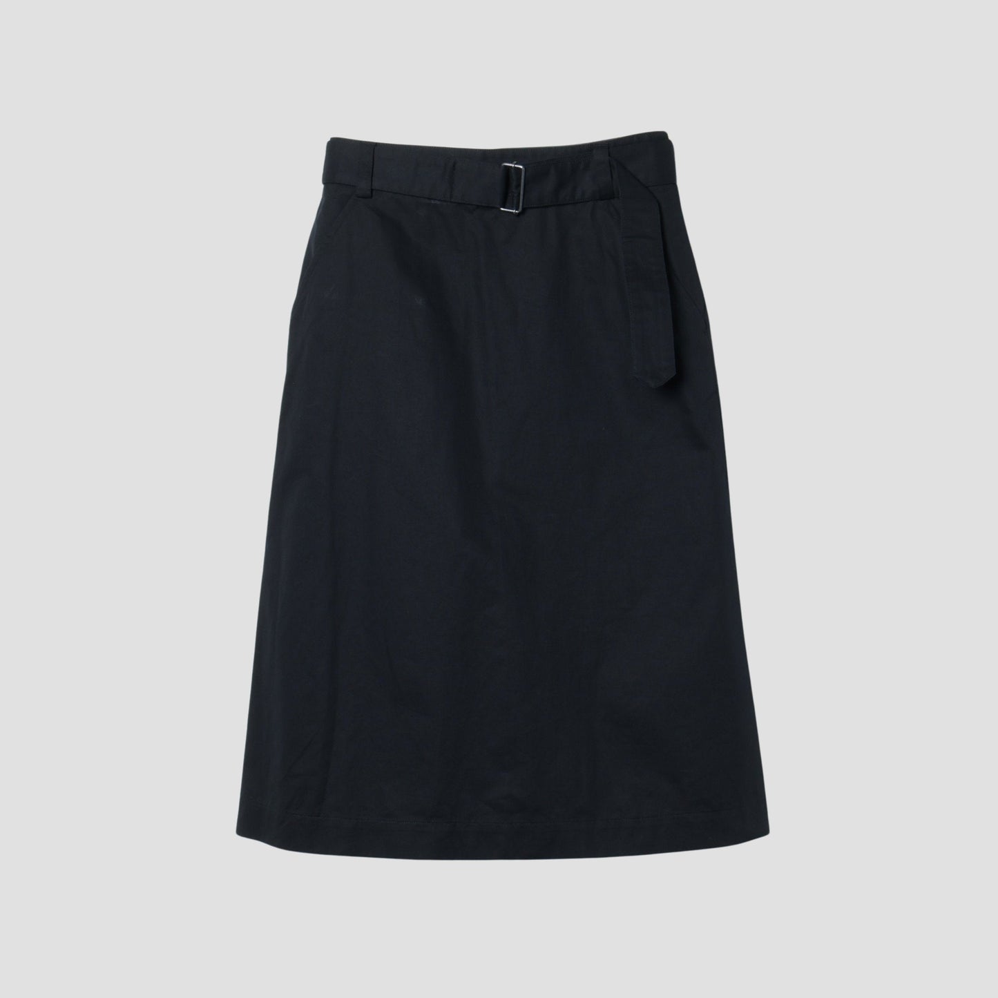 LIGHT COTTON LINEN TWILL SKIRT