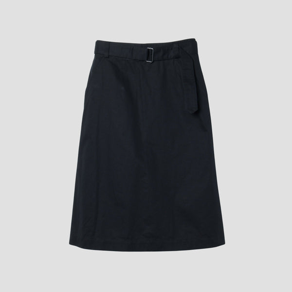 LIGHT COTTON LINEN TWILL SKIRT